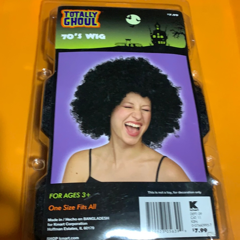 Unisex 70’s Wig for ages 3+